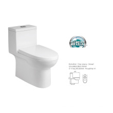 Cupc elongated one piece toilet bowl, DuraStyle 1-Piece Toilet, 12" Rough-In, Bowl Only